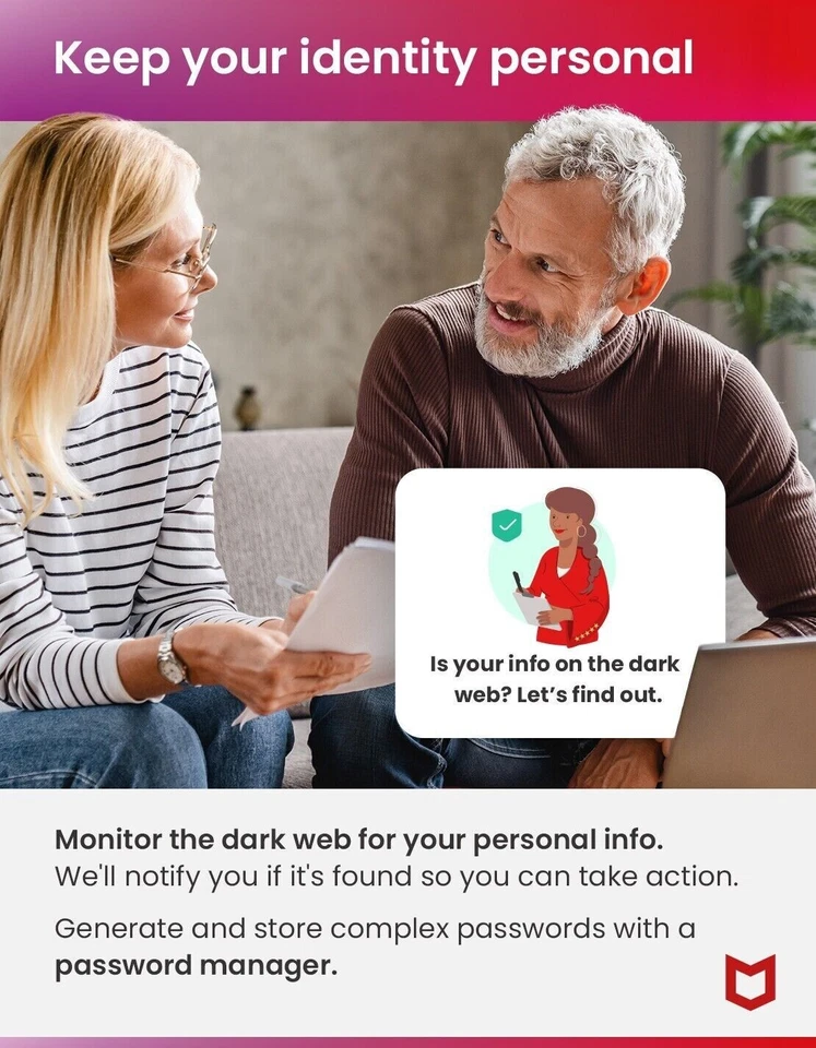 McAfee Internet Security 2025 1, 3, 10 Device 1 or 2 Year Antivirus Auto Renewal - Image 3 of 4