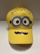BOY GIRL DESPICABLE ME 2 MINION DAVE KID CHILD ADJUSTABLE BASEBALL HAT CAP NEW