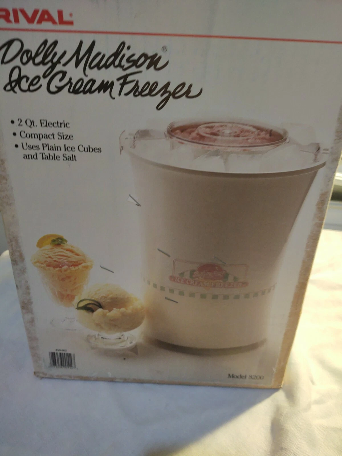 Vintage Rival Dolly Madison Ice Cream Freezer
