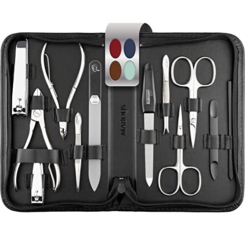 marQus Set manicure per donna e uomo, set 12 pz da Solingen Germania incl. - Foto 1 di 5