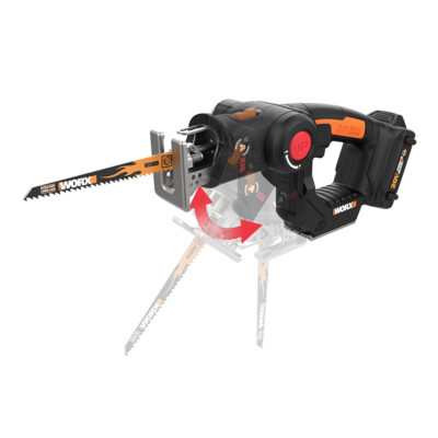 WORX WX550L Axis 20V PowerShare Cordless Reciprocating & Jig Saw