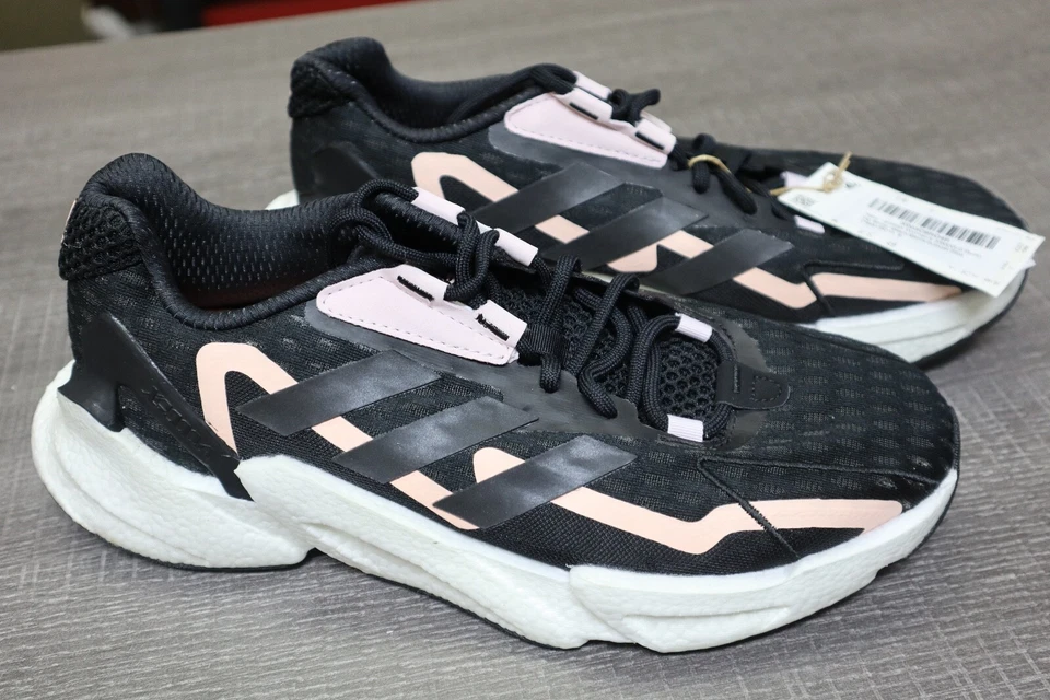 Zapato para correr Adidas X9000L3 para mujer negro/negro/casi rosa talla 9 Foto 4 de 4