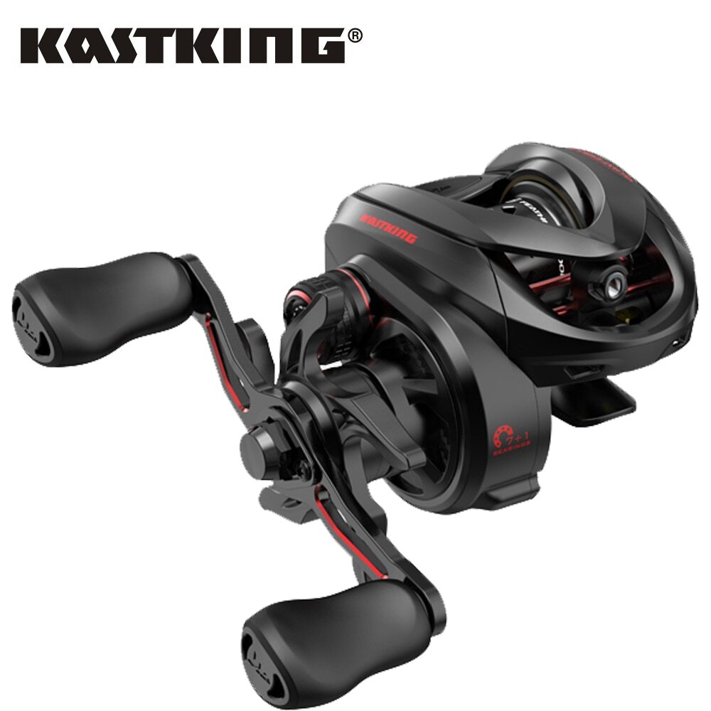 KastKing Black Valiant Eagle II Baitcasting Reel BFS 7BB+1RB 8.4:1 Fishing Reel