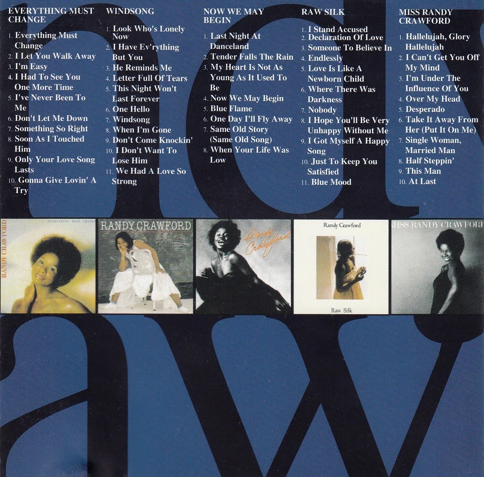 RANDY CRAWFORD The Very Best Of Randy Crawford CD Album 1993 WIE NEU R&B / Funk - Bild 3 von 4