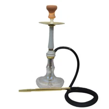 24" LAVISH modern style hookah  - white