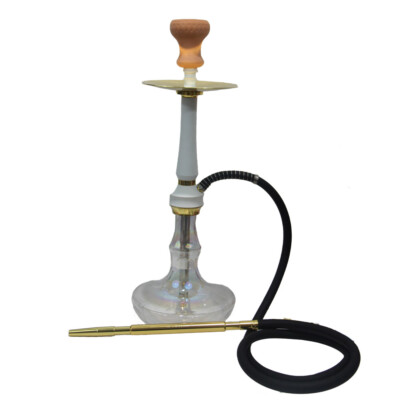 24'' LAVISH modern style hookah  - white