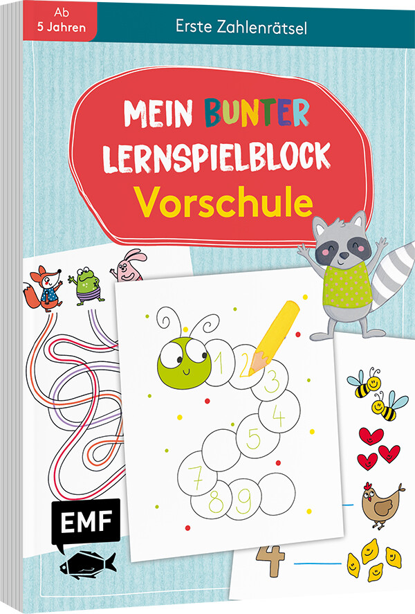 Sandy Thißen / Mein Bunter Lernspielblock – Vorschule: Erste