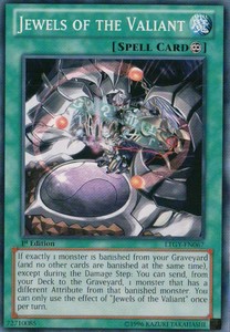 Jewels of the Valiant - LTGY-EN067 - Common - Unlimited Edition x3 - Near Mint
