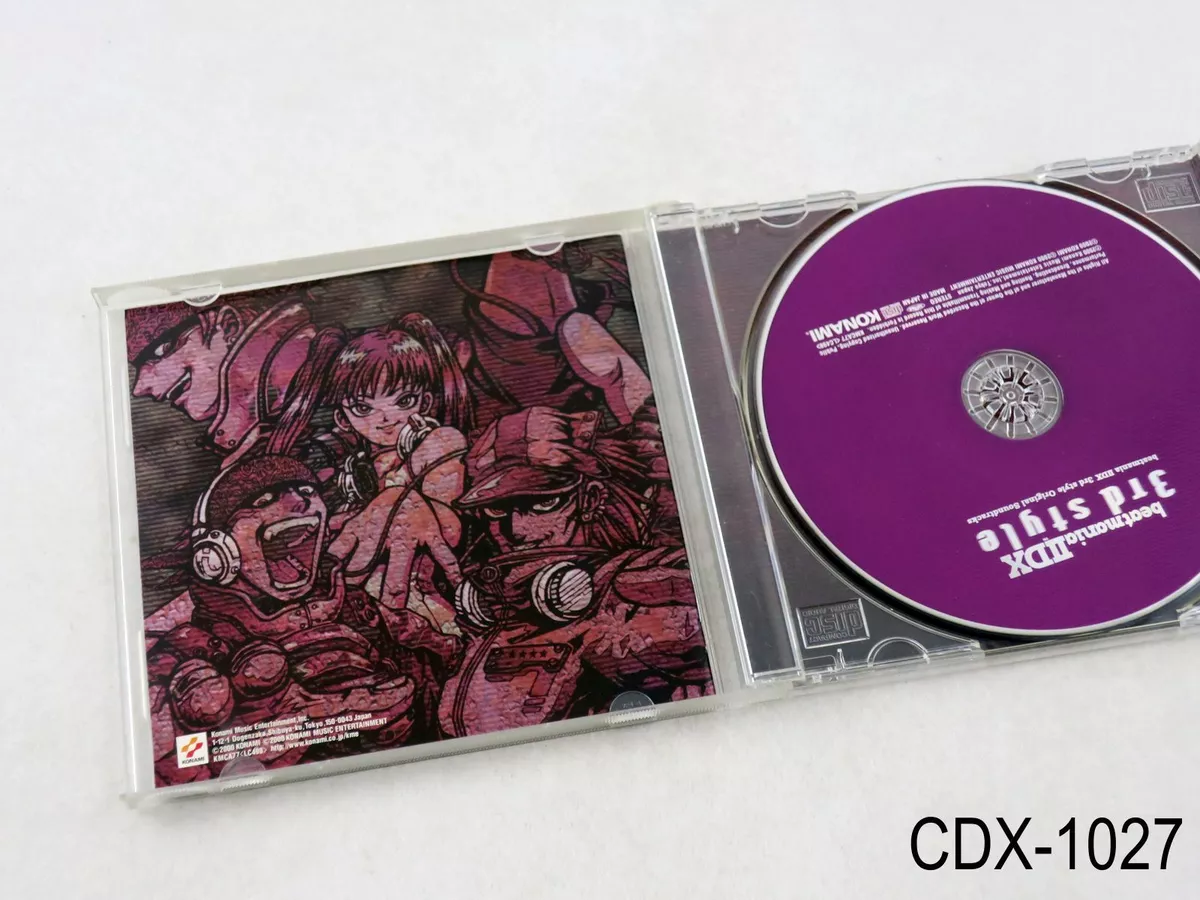 beatmania IIDX 3rd Style Original Soundtrack OST CD 2DX 3 Japan