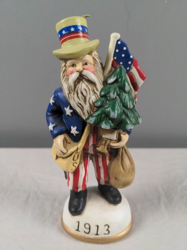 Memories Of Santa Christmas Ornament 1913 - U.S. Santa Claus (Rare & Patriotic!)