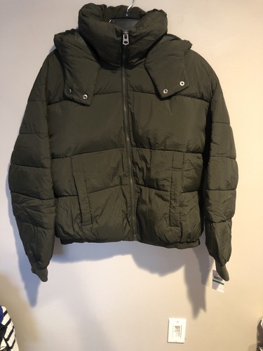 LUCKY BRAND WOMEN'S Short Puffer JACKET 
