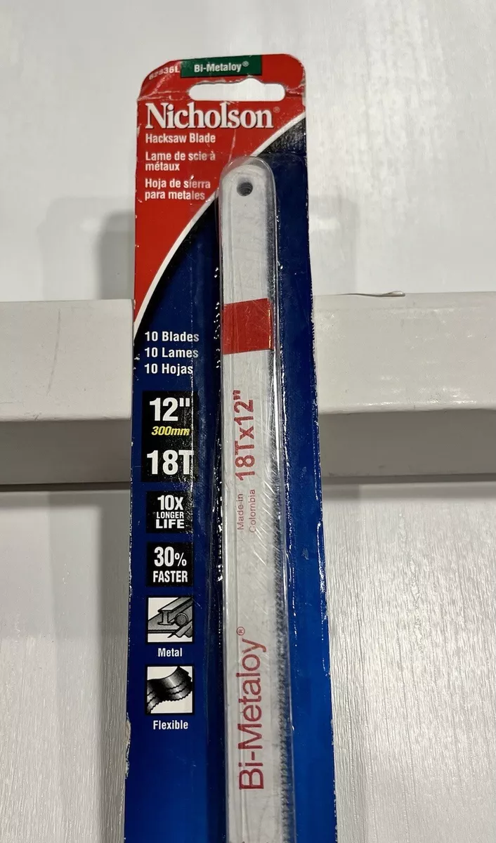Nicholson on sale hacksaw blades
