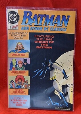 BATMAN AND OTHER DC CLASSICS #1 DC COMIC ********B