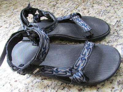 Men’s Teva Multicolor Adjustable Sandals TEVA Mens 10 Black Mid Universal Pride Platform Adjustable  main image 4