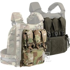 KRYDEX Tactical Zip On Assault Back Panel Banger MOLLE for FCPC V5 Plate Carrier