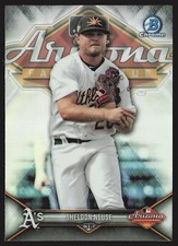 2018 Bowman Chrome #AFL-SN Sheldon Neuse 2017 AFL Fall Stars