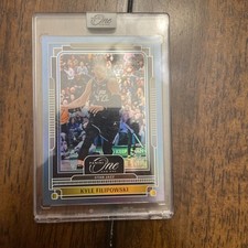 KYLE FILIPOWSKI 2024-25 PANINI ONE AND ONE #149 ROOKIE BLUE RC 7/35 JAZZ