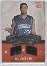 2008-09 Fleer Throwback Classics Memorabilia DJ Augustin #NBA-DA 1b0
