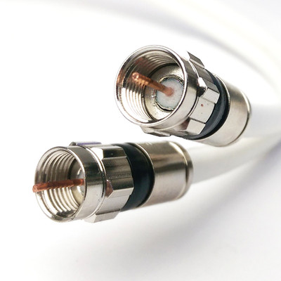 INDOOR OUTDOOR SOLID COPPER RG6 Coaxial Cable UV PROTECTED JACKET 3GHZ LOW LOSS