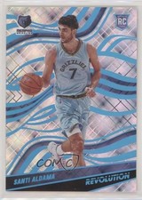 2021-22 Panini Revolution Rookies Cosmic 72/99 Santi Aldama #114 3u4