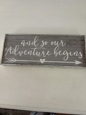 Wood Decorative Wedding Reception Signs Rustic Farmhouse Wedding.