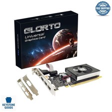 NVIDIA GeForce GT 730 4GB Low Profile Graphics Card - HDMI/DP/VGA, Windows 11...