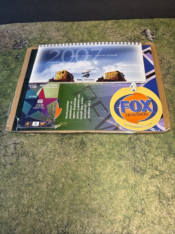 2007 Fox Rewards Promo Pack – Calendar + 2006 Team Fox Collector Cards Sealed