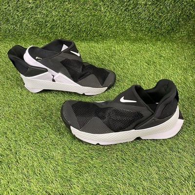 Nike Go FlyEase Black/White Slip-On Low Top Men's Sneakers DR5540-002 Size 8.5