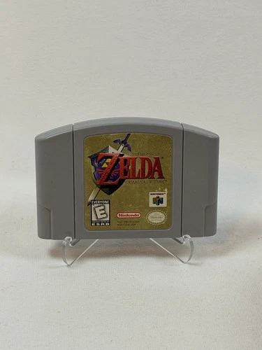 Zelda Ocarina of Time (Nintendo 64/N64) - Authentic, Cleaned, Tested, & Working!