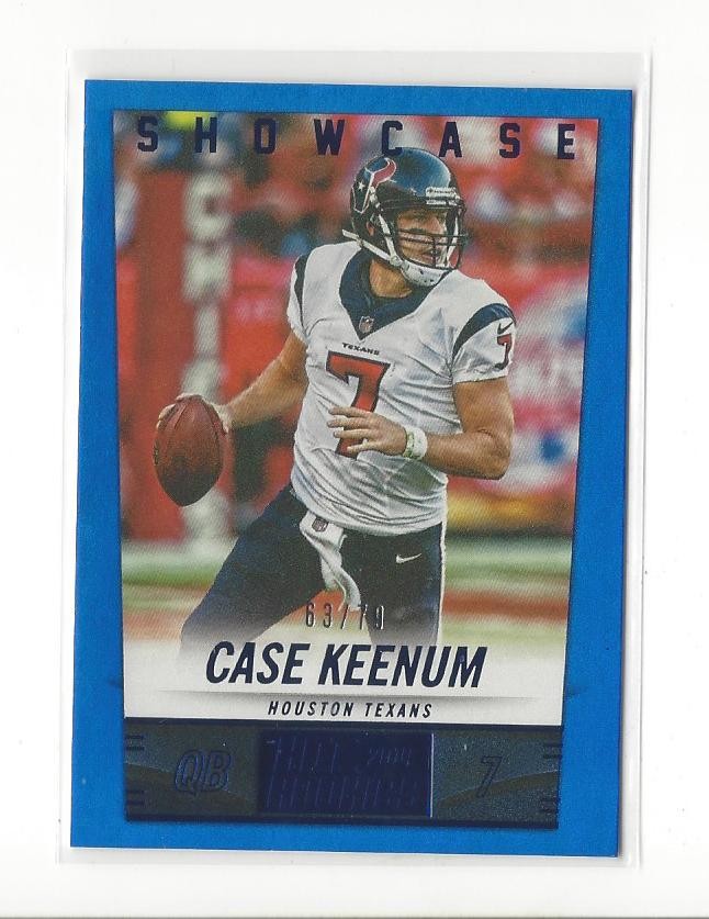 2014 Panini Hot Rookies Showcase #87 Case Keenum Texans /79 