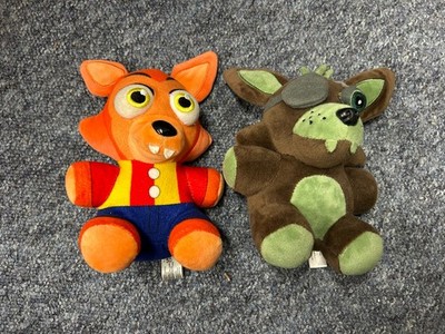 2x Five Nights at Freddy's: Phantom Foxy & Orange Foxy 7 Zoll Funko Plüsch (kostenloser Versand + Verpackung)