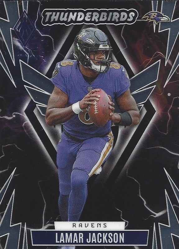 Lamar Jackson 2023 Panini Phoenix Thunderbirds Insert Card