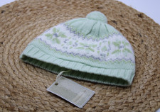0-6 mo  Light green winter The Children's Place Cap / Hat NEW