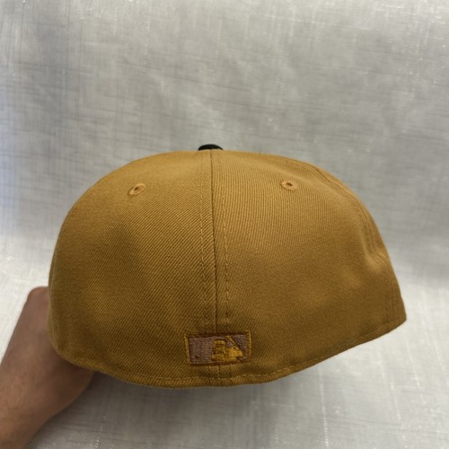 New Era 59Fifty Atlanta Braves Fitted Size 7 Wheat - Picture 6 of 6