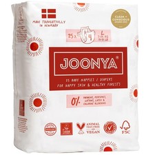 Baby Diapers, Size 4 L 15-31 lb - 1 Bag of 25 - Non , Eco-Friendly, High Ab...
