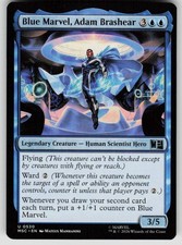BLUE MARVEL, ADAM BRASHEAR 530 Commander: Marvel Super Heroes Mtg NM