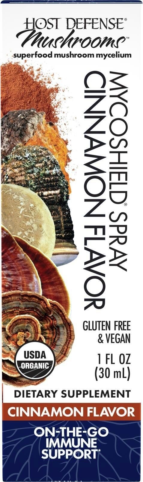 Fungi PerfectiHost Defense Mycoshield Spray - Cinnamon 1 fl oz Spray 3390₽