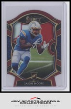 2020 Panini Select #78 Jason Moore Maroon Prizm Die Cut RC