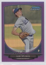 2013 Bowman Prospects Chrome Purple Refractor 121/199 Sam Selman #BCP110 0w3