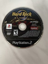 Hard Rock Casino for the Playstation 2. Disc only