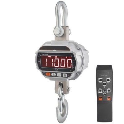Uimoso Digital Crane Scale Industrial Hanging Scale 11000/6600/2200/660/880 lbs