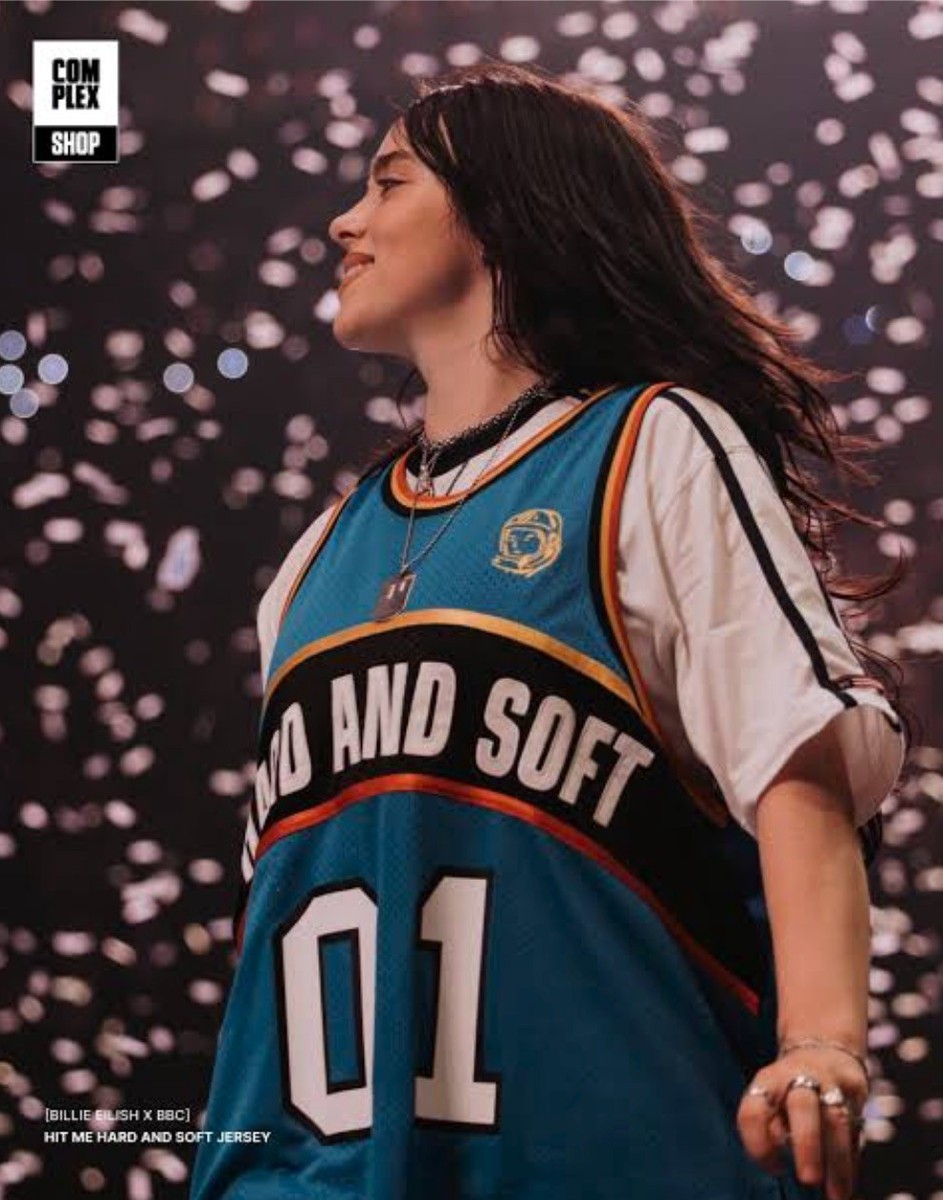 Rare Billie Eilish Billion Boys Club Jersey Blue Size Large Sold