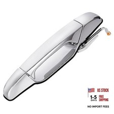 Exterior Chrome Door Handle Passenger Side Replacement for 2007-2013 Rear Right