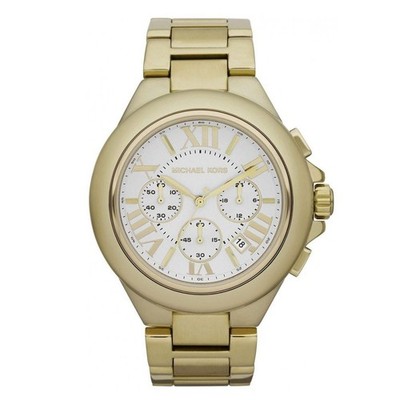 Michael Kors Uhr MK5635 Camille Damenuhr Chronograph Armbanduhr Gold Datum Quarz