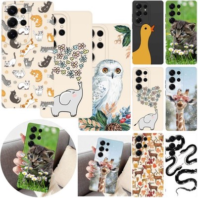 Animal Design Cover For Samsung Galaxy A16 A15 A53 A54 S26 Phone Case Shockproof