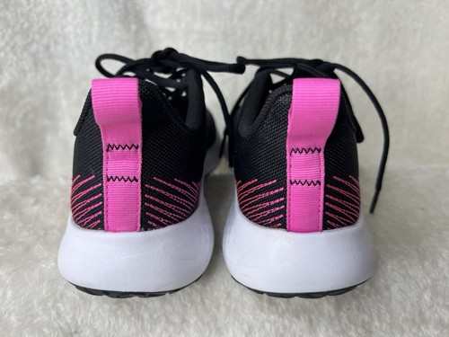 Size 7.5 - adidas Fluidstreet Black Screaming Pink W - Picture 4 of 6