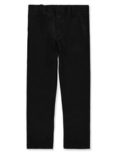 Smiths American Boys Flat Front Twill Uniform / Dress Pants Black Size 14