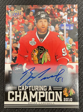 2025-26 UD CHICAGO BLACKHAWKS CENTENNIAL BRIAN CAMPBELL CAPTURING A CHAMP AUTO
