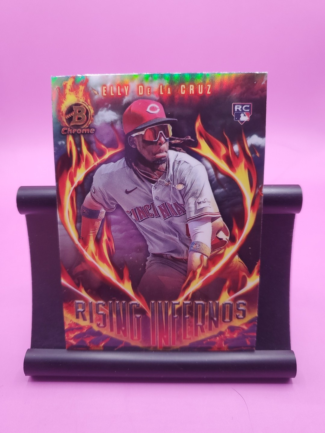 2024 Bowman - Rising Infernos #RI-1 Elly De La Cruz (RC)