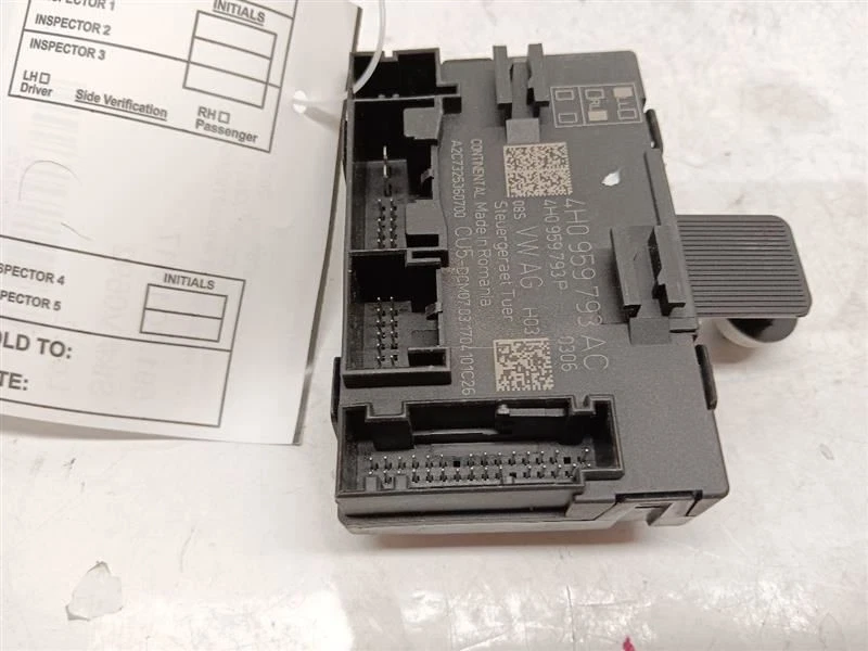 15-18 Porsche Macan Left Front Door Module Control Unit 4H0959793AC Foto 3 de 4